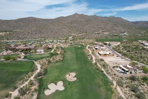 Dove Mountain (Wild Burro) 9th Aerial Fairway